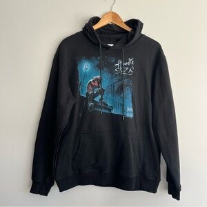 A Boogie Wit Da  Hoodie Blue Graphic Design Concert Merch Sweatshirt Large